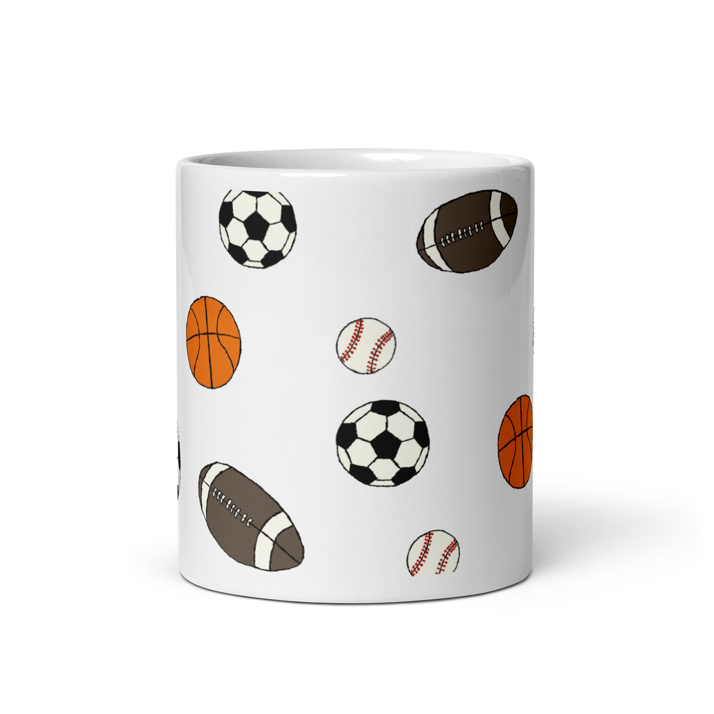 Cartoon Sports Mug