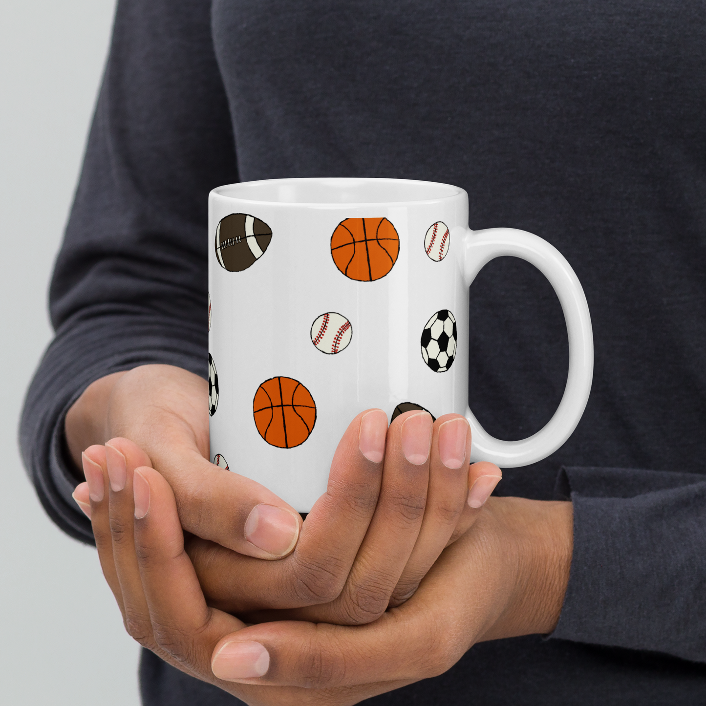 Cartoon Sports Mug