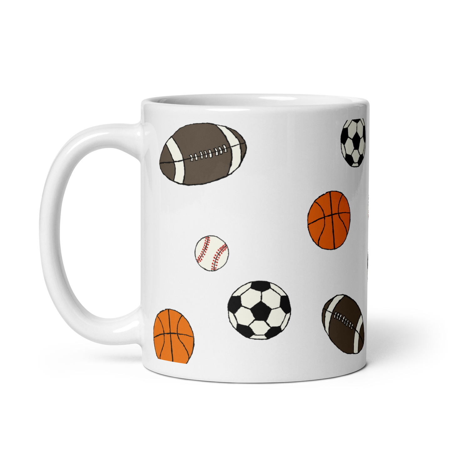 Cartoon Sports Mug