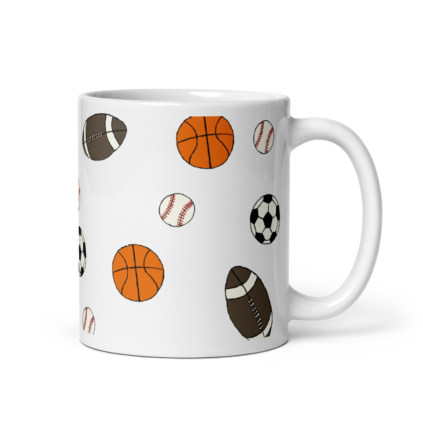 Cartoon Sports Mug